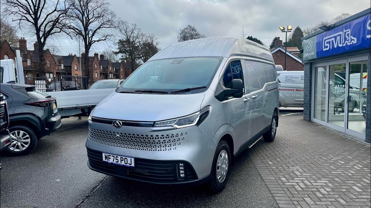 NEW MAXUS DELIVER 7 - L2H2 - SILVER - STVL & AQUILA