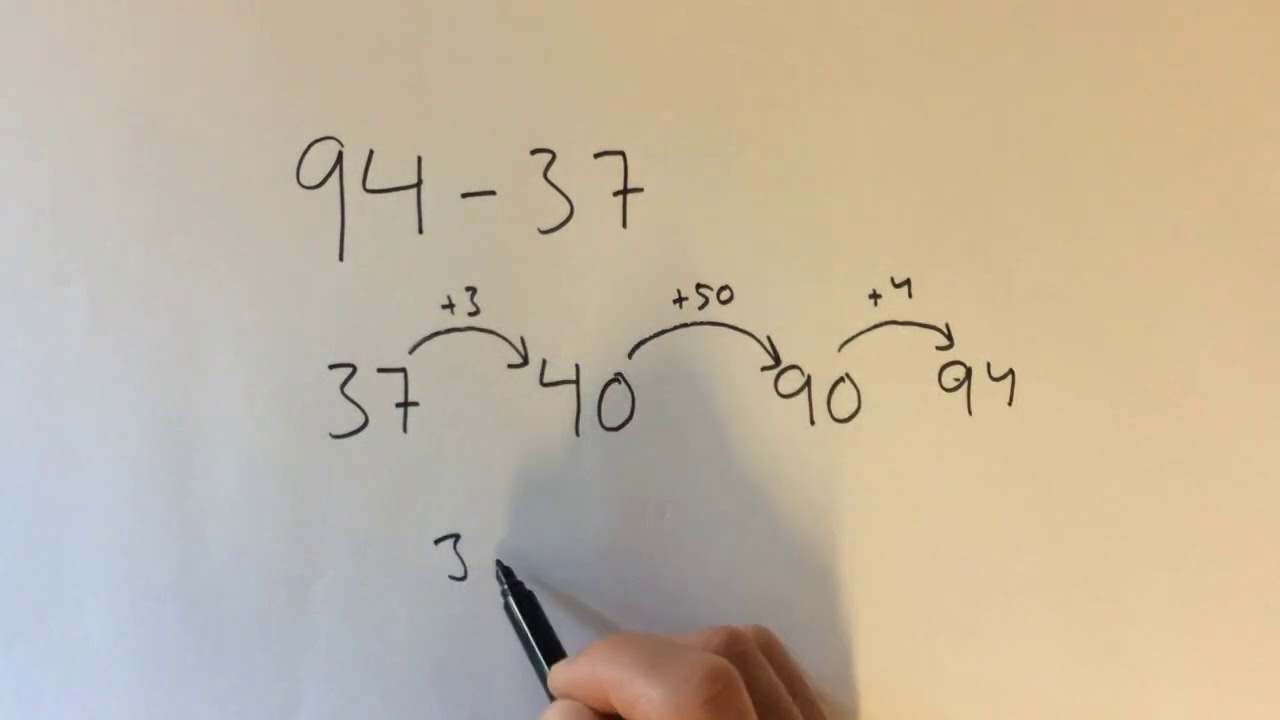 Film 255: Smart huvudräkning - räkna upp med addition
