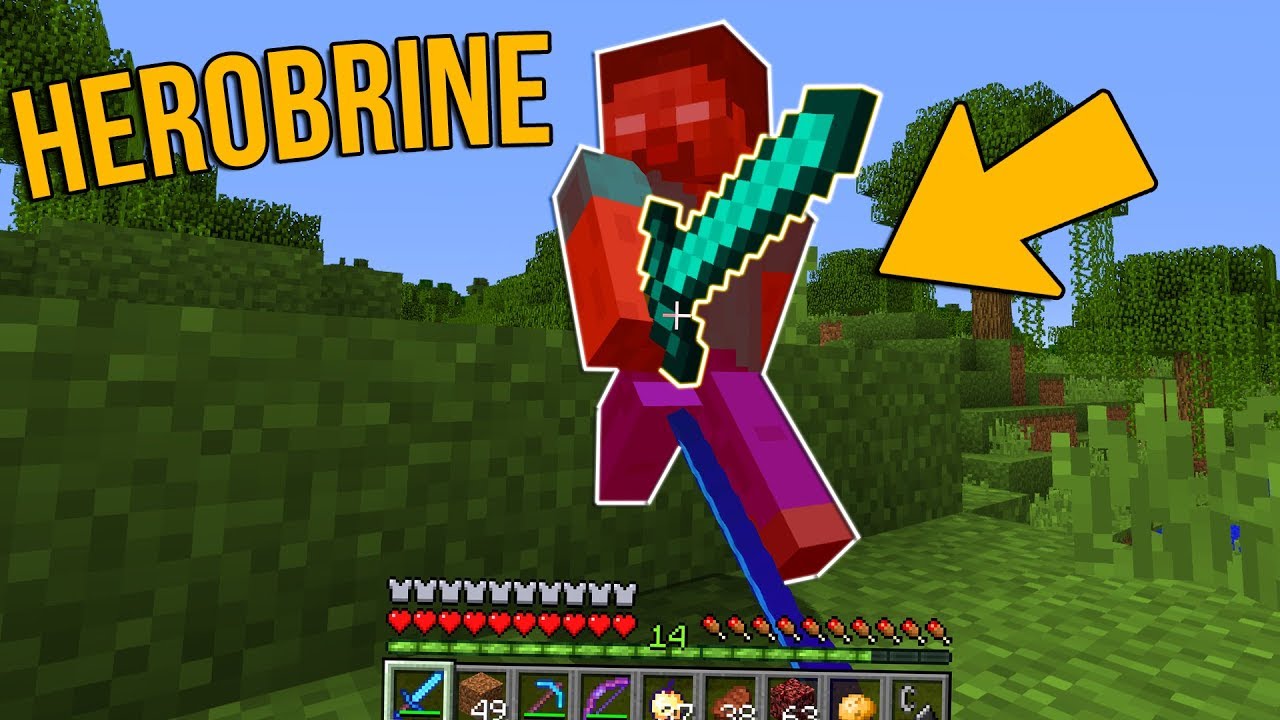HO COMBATTUTO CONTRO IL VERO HEROBRINE !!! (Roleplay)