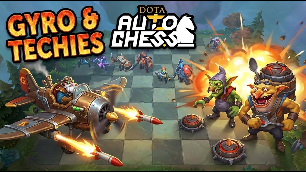6 Mechs! Dota Auto Chess Season 41!