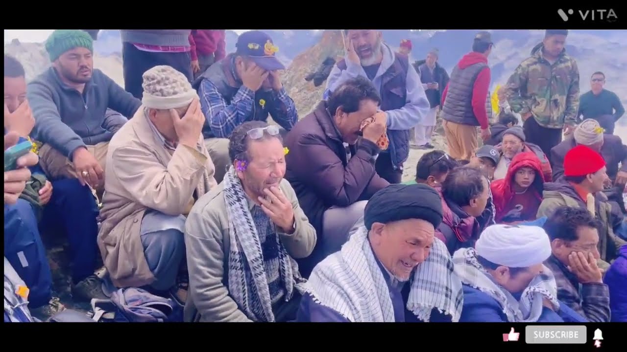 16000 ft peak kargil ladakh (Mangstang) || Remember Hussain ibn Ali💔||crying Balti marsiya|| Silmoo