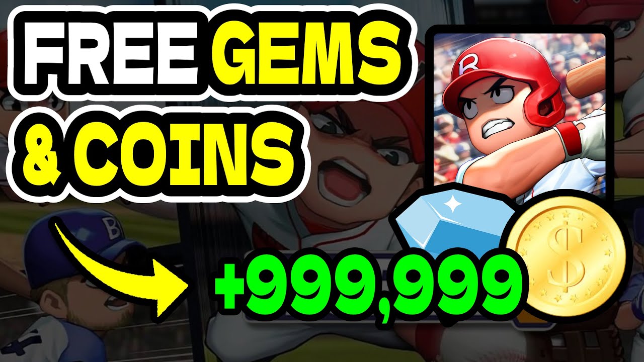 How to get Free Gems and Coins in Baseball 9 | Baseball 9 GLITCH! [999,999 Gem/Coin codes]
