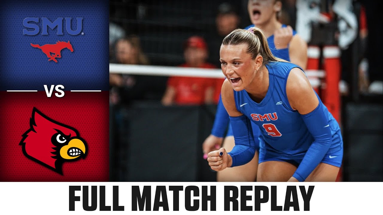 SMU vs. Louisville Full Match Replay | 2025 ACC Volleyball