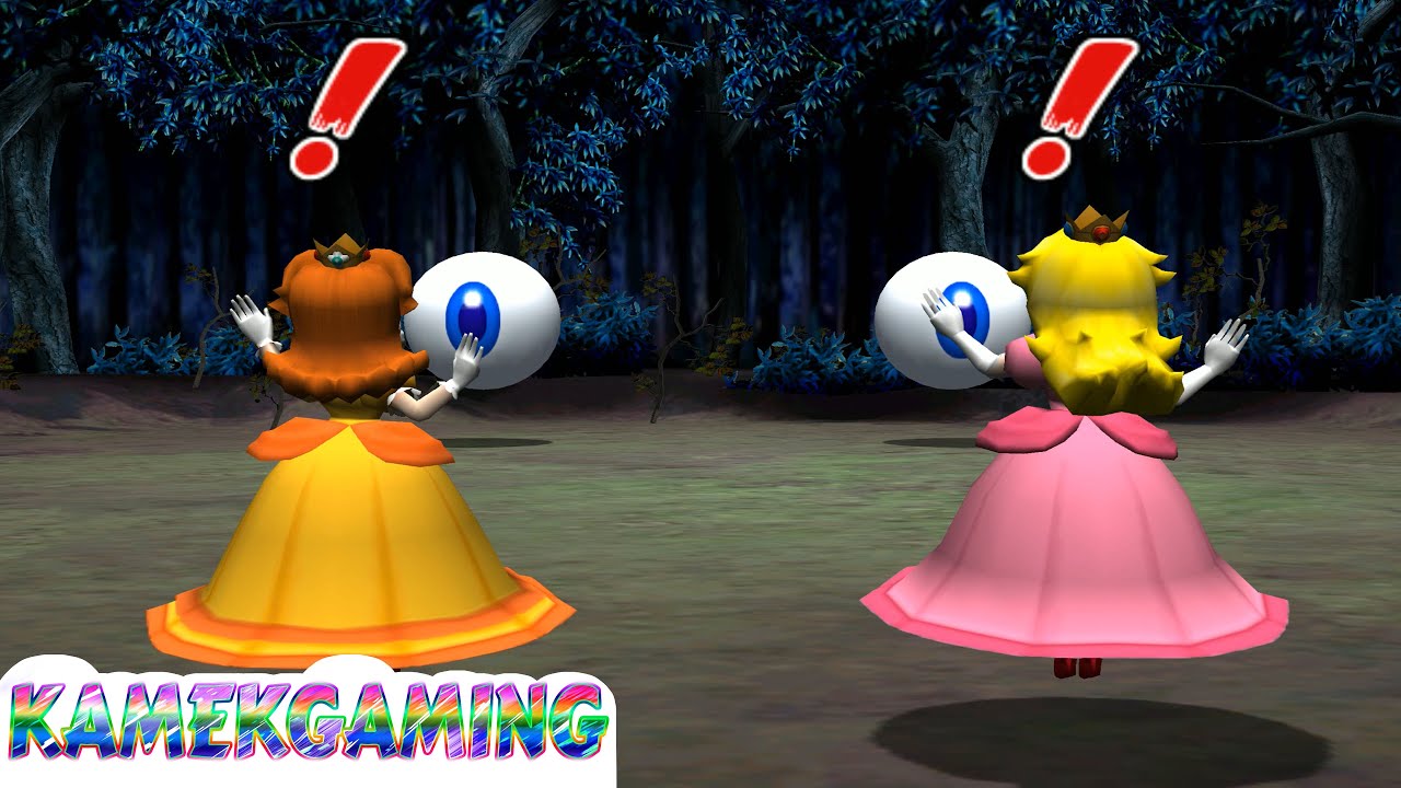 Mario Party 8 Minigames Daisy Vs Peach Vs Mario Vs Luigi #kamekgaming