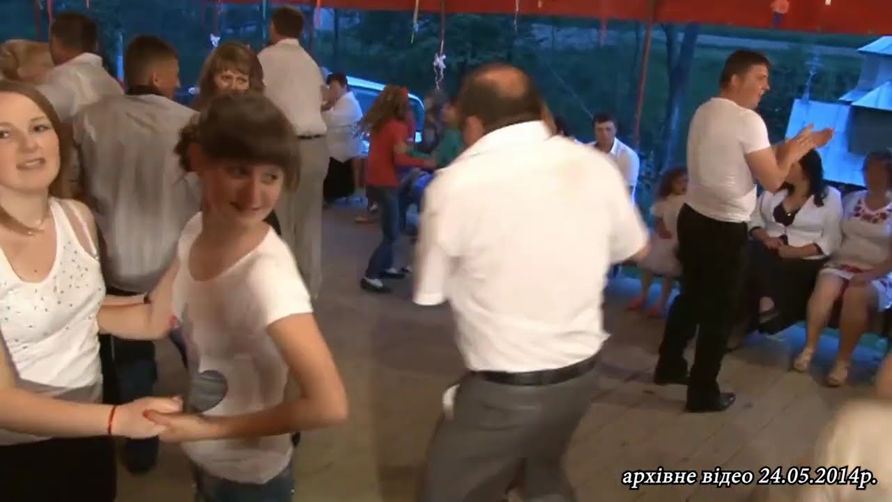Архівне відео Бойківське весілля  с. Ясіночка  24. 05. 2014 р.