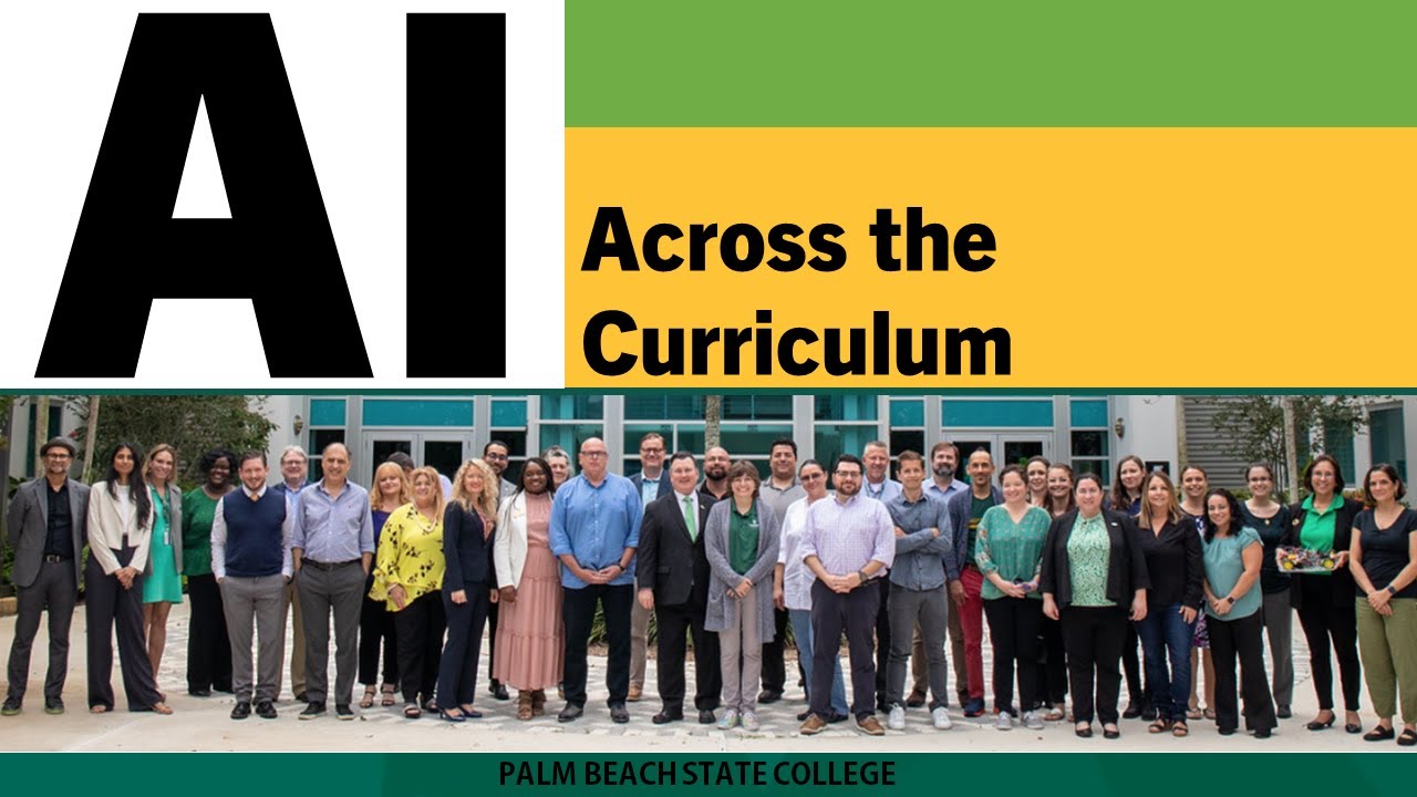 AI Across the Curriculum: PBSC & UF Initiative