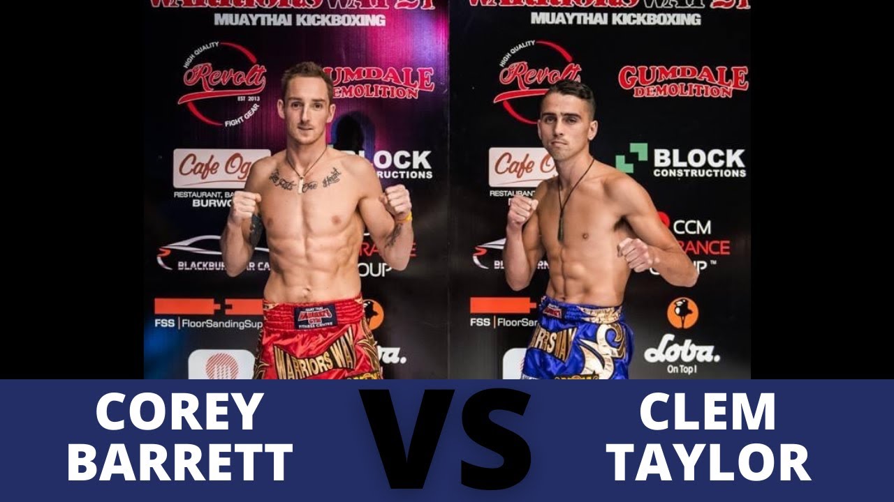 Corey Barrett Vs Clem Taylor - Warriors Way 21