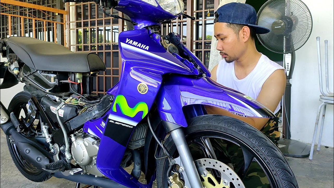 125ZR kuning tukar cover set movistar