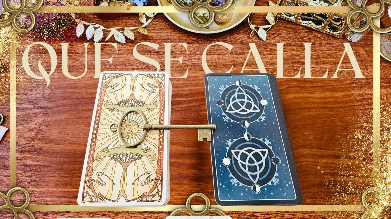 🤫🩶🚫COSAS QUE se CALLA🚫🩶🤫 TAROT INTERACTIVO AMOR