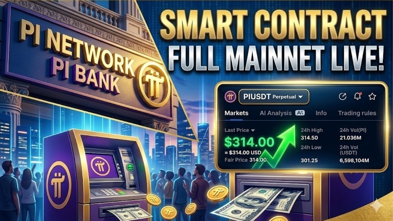 Huge Pi Network News! PiDEX Launch, Smart Contracts & 2026 Roadmap, Utility Growth & What's Next