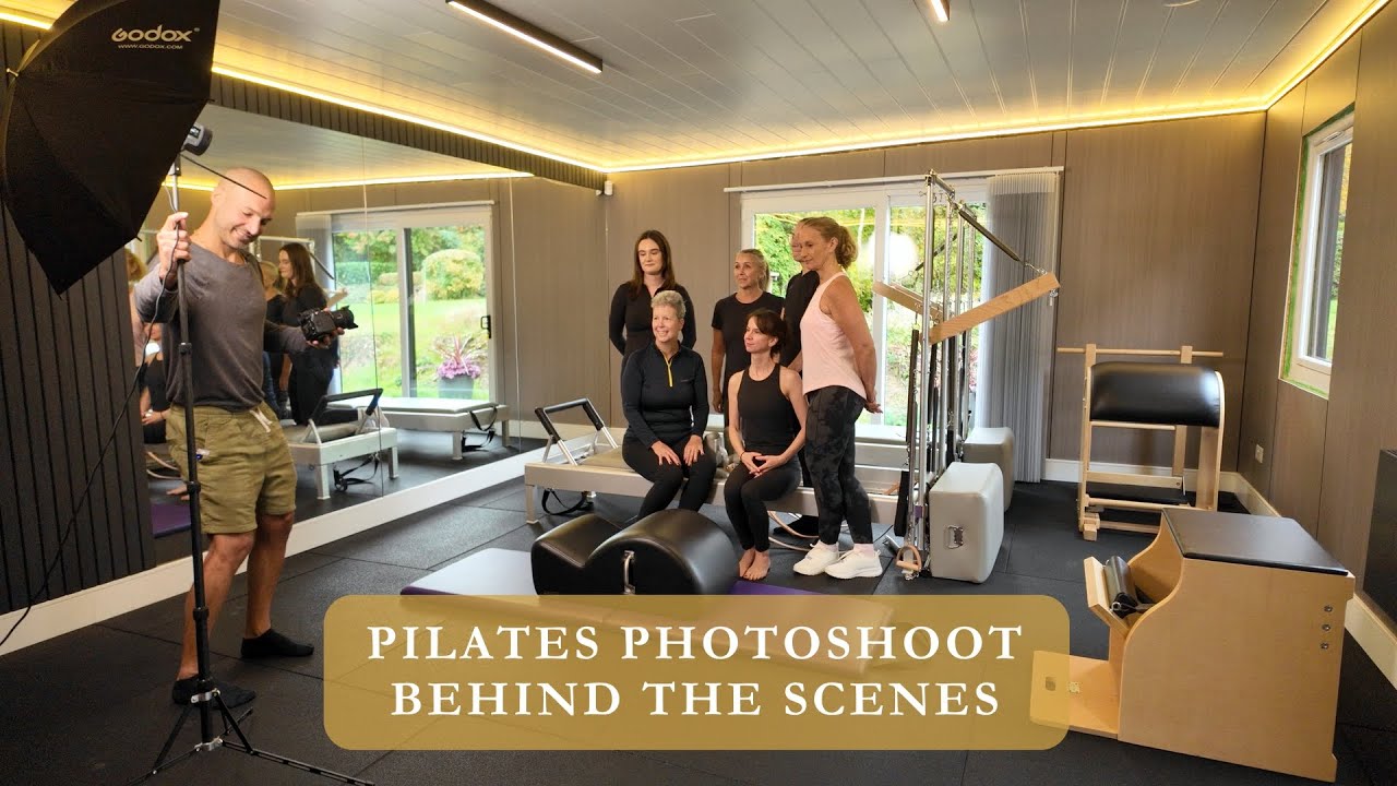 Pilates Branding Photography BTS | Real Client