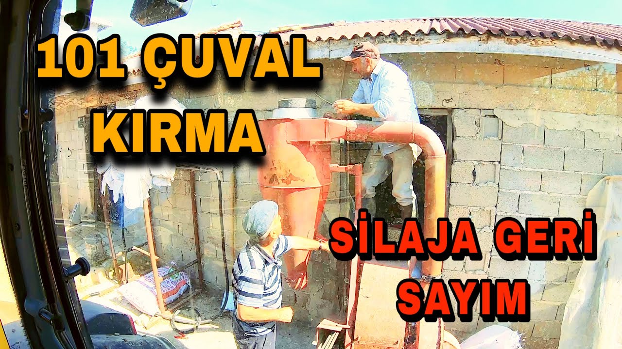 101 ÇUVAL KIRMA!! - Depomuzu Temizliyoruz - Silaj için Geri Sayım