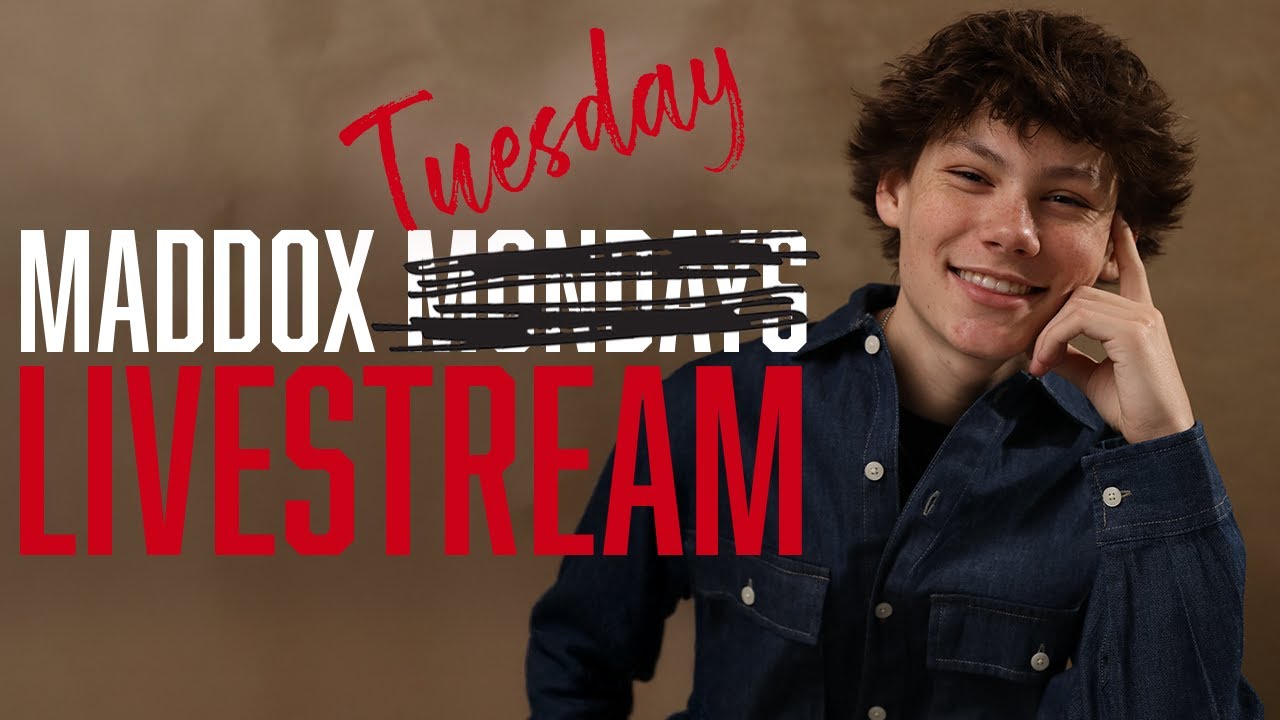 Maddox Mondays Livestream | Maddox Batson