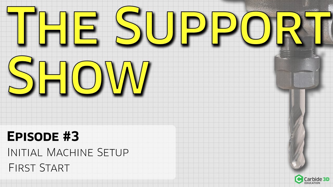 Выпуск Support Show №3 — Начальная настройка машины + Первый запуск