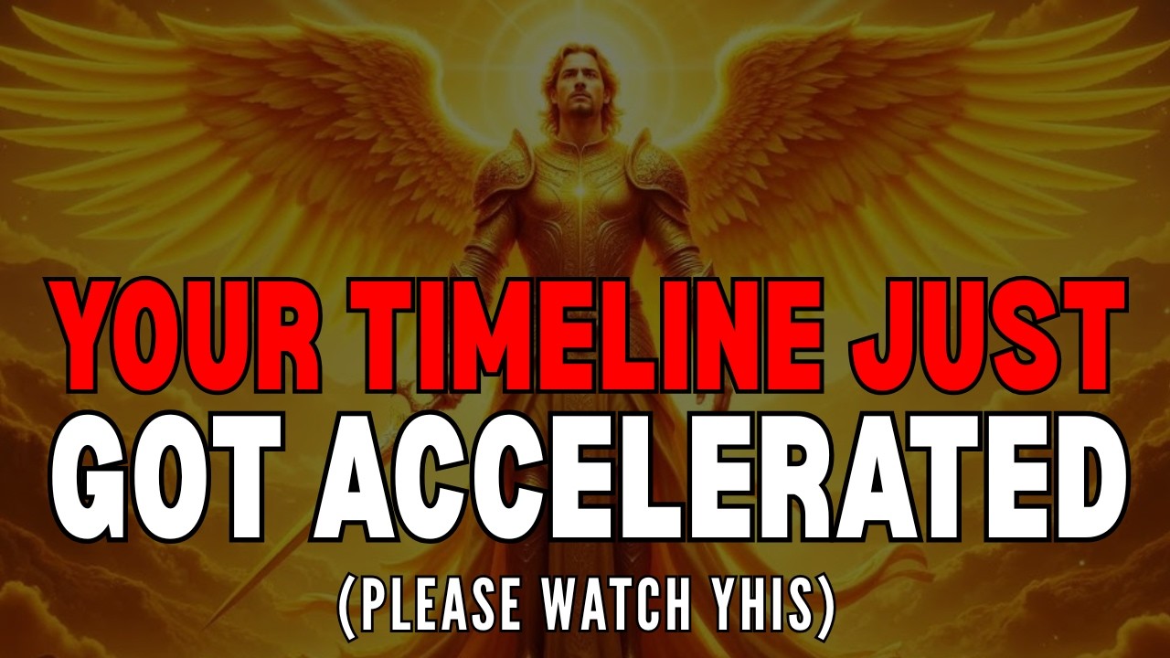 Chosen Ones: Urgent Update — God Accelerated Your Timeline, Everything Is Happening Sooner!