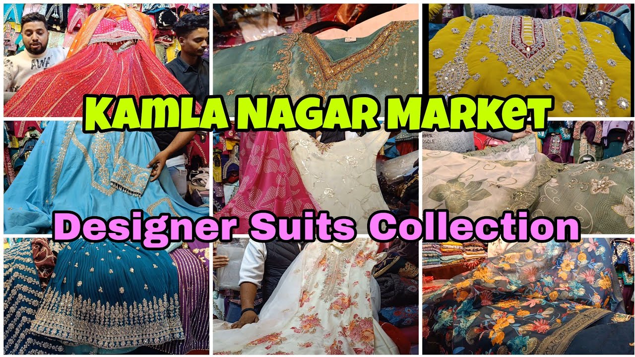 Kamla Nagar Market Latest Designer Suits Collection | Budget Shopping 🛍️