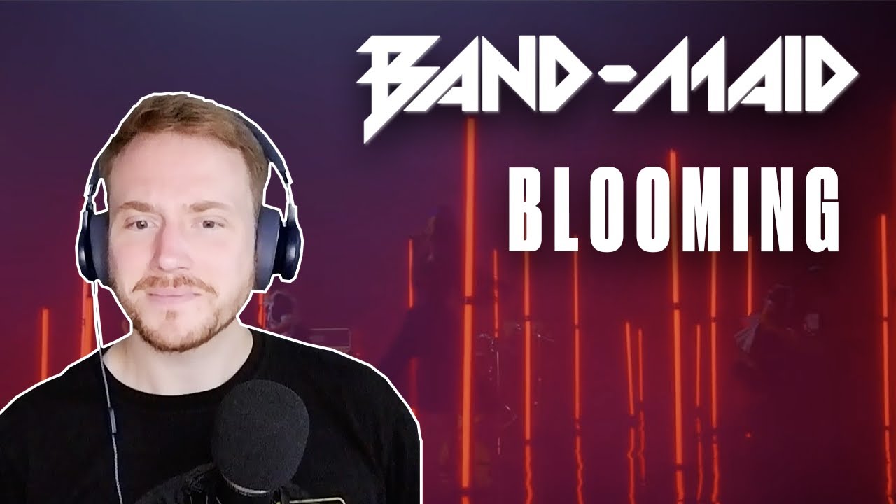 REACTING to BAND-MAID (Blooming) 🎸🎤🥁