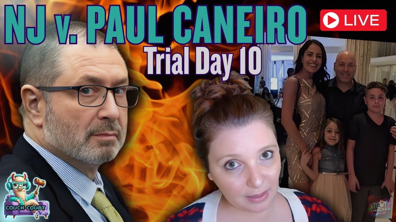 NJ v Paul Caneiro Trial Day 10 | Couch Court With Llama