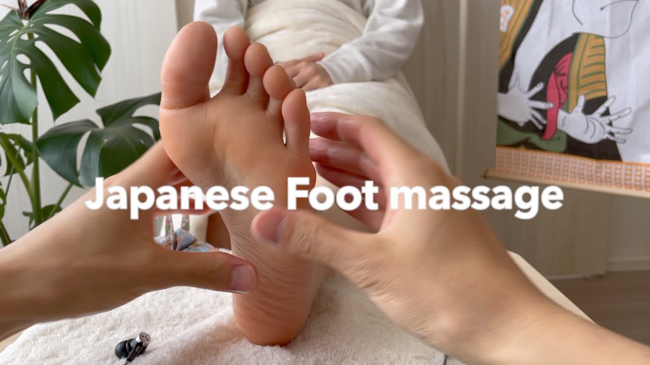 ASMR Japanese Foot massage10　足ツボ 【ASMR】