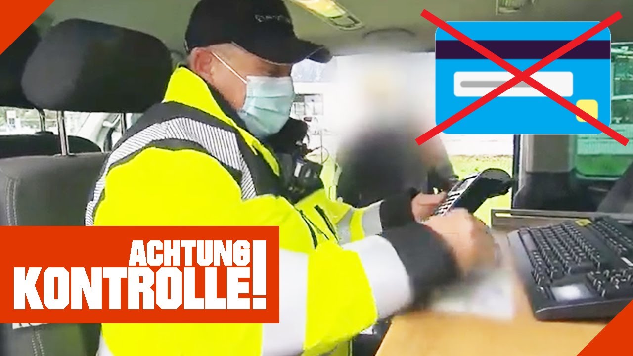 Karte ABGELEHNT! Fahrer kann Vignetten-Strafe nicht bezahlen! | Kabel Eins Achtung Kontrolle