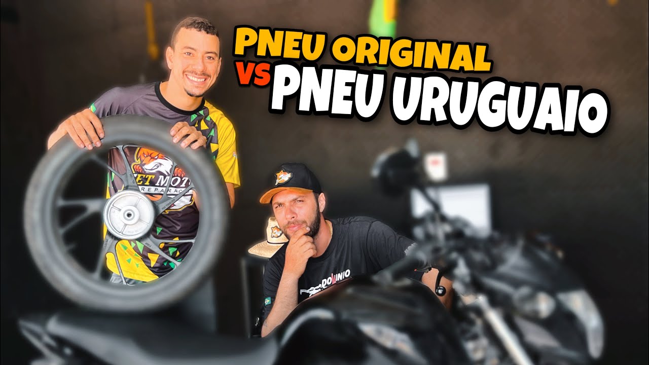 PNEU ORIGINAL vs PNEU URUGUAIO 2.25! TESTE DE POTÊNCIA