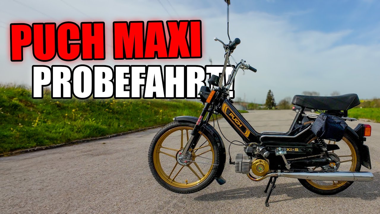 PUCH MAXI-S PROBEFAHRT! | Kompletter Umbau!