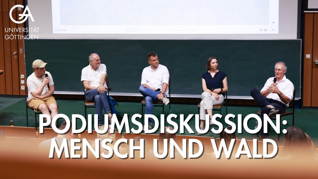Podiumsdiskussion: Mensch und Wald – zwischen Fakten und Gefühlen | Nacht des Wissens 2025