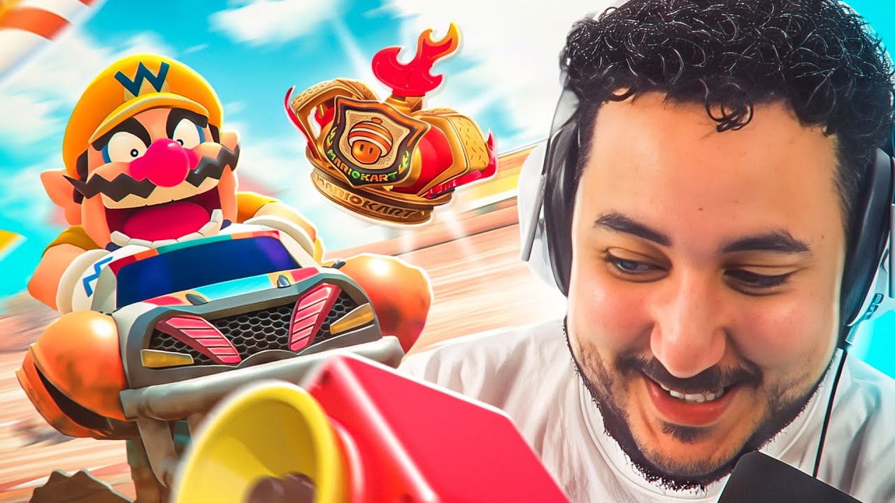 ON REMET NOTRE TITRE EN JEU 👑 (Mario Kart World ft. plein de streamers)
