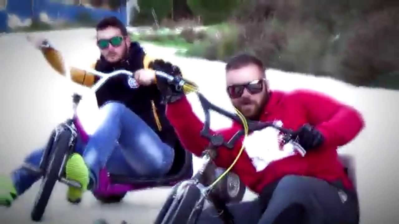 Drift Triking Madness (Lithakias downhill ride zakynthos)