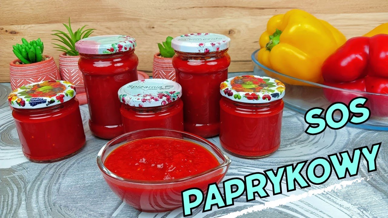 SOS PAPRYKOWY!!! domowe przetwory na zimę i nie tylko!!!