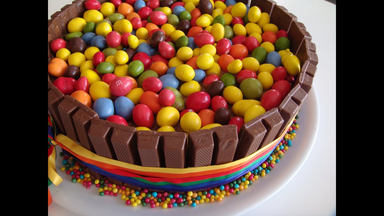 TARTA KitKat - M & M   ( paso a paso ) # 144 #