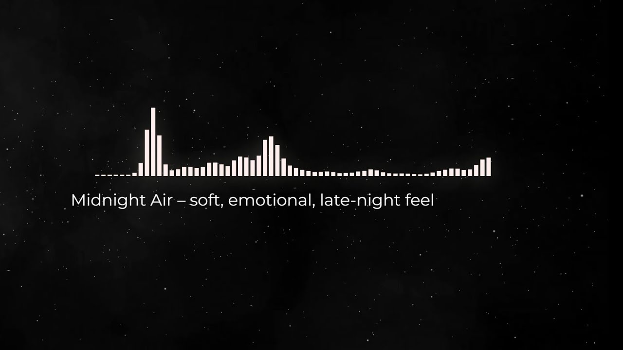 UW - Midnight Air – soft, emotional, late night feel
