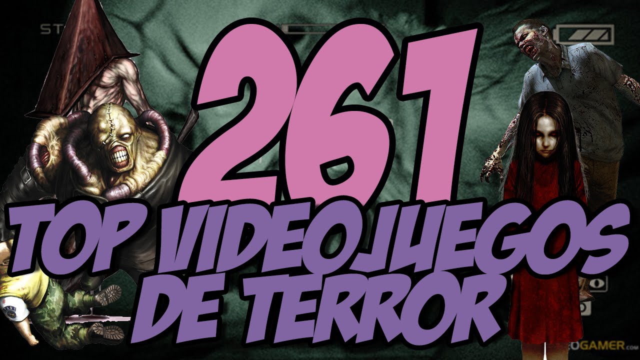 TOP VIDEOJUEGOS DE TERROR: El cague mas total y absoluto.
