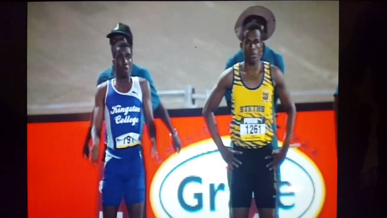 Jamaica Champs 2016 Class 1 100m