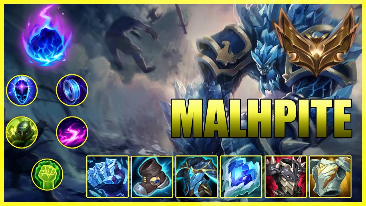مالفايت ضد كينين كونتر قوى وفوز ساحق League of legends | Malphite