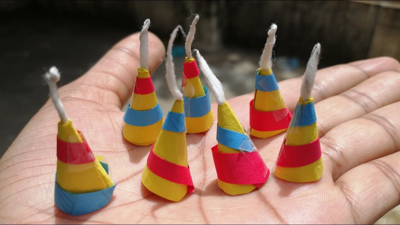 How To Make Crackers for Diwali using Paper