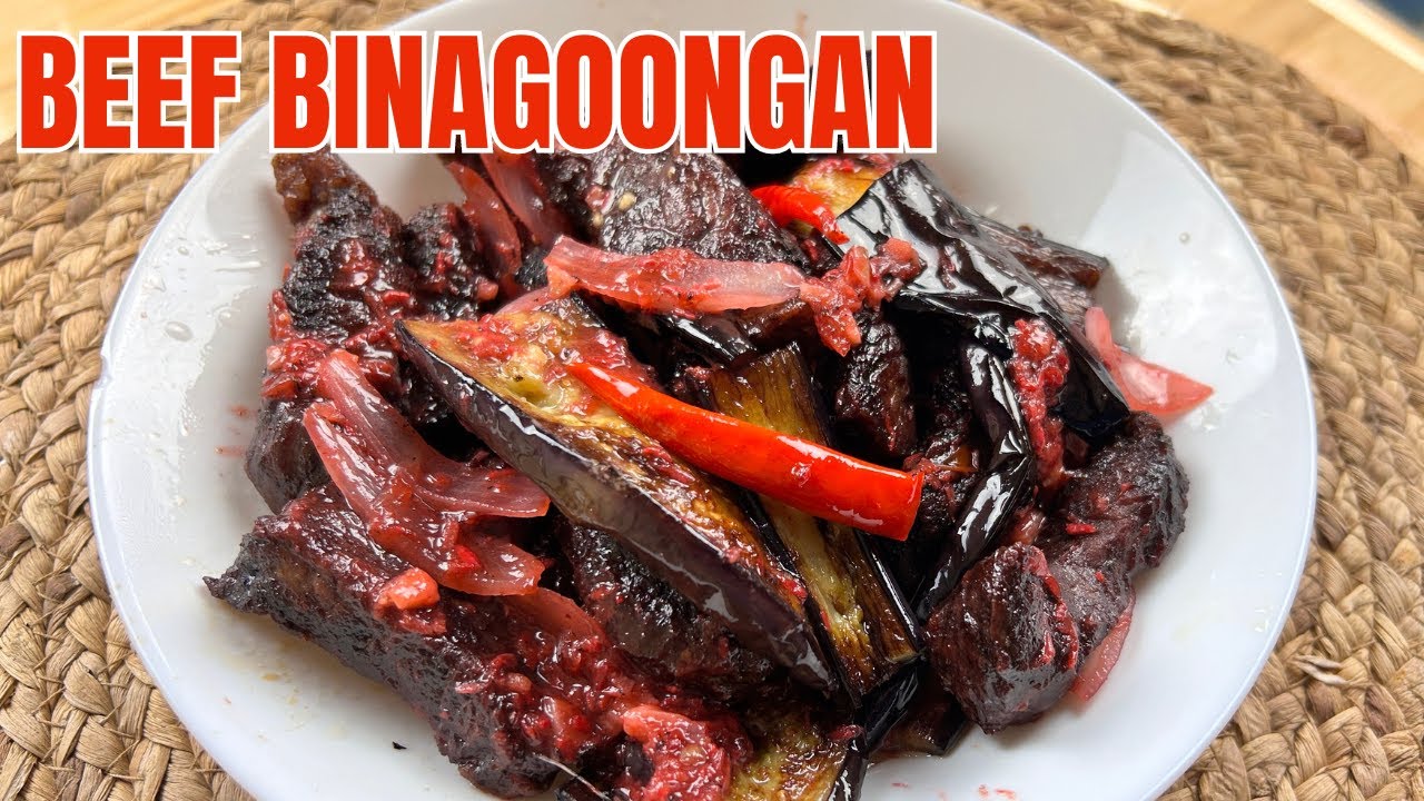 BEEF BINAGOONGAN | KABAYAN MEALS