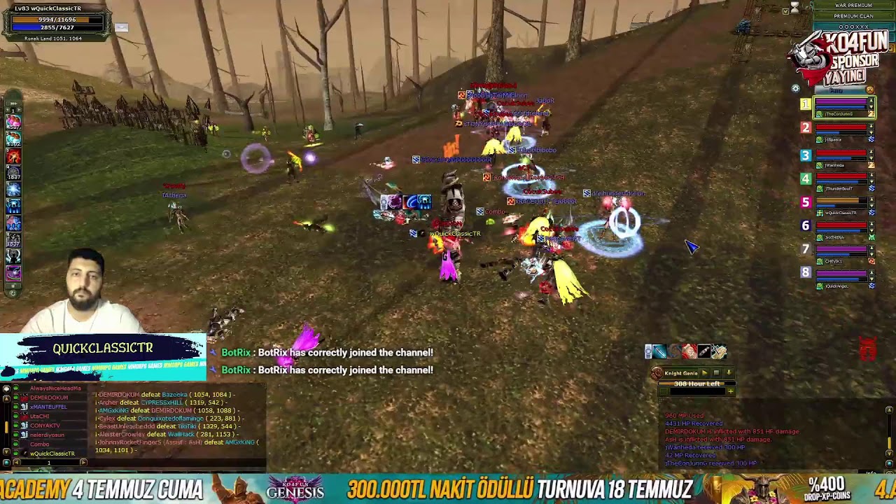 KO4FUN YENİ SERVER AÇILDI CZ CR  4. Academy %400 🔴QuickClassicTR