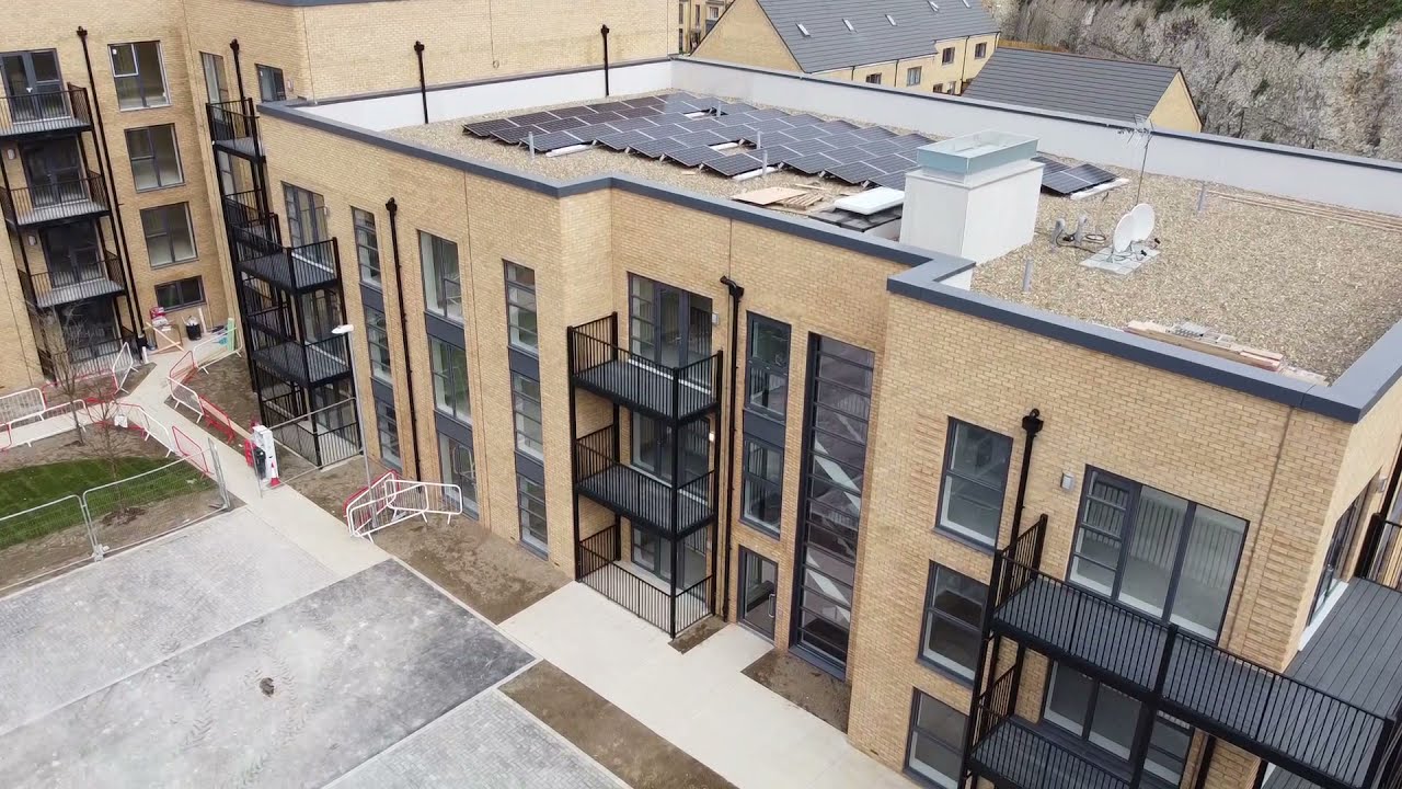 See the new Cable Wharf development by Keepmoat from the air here