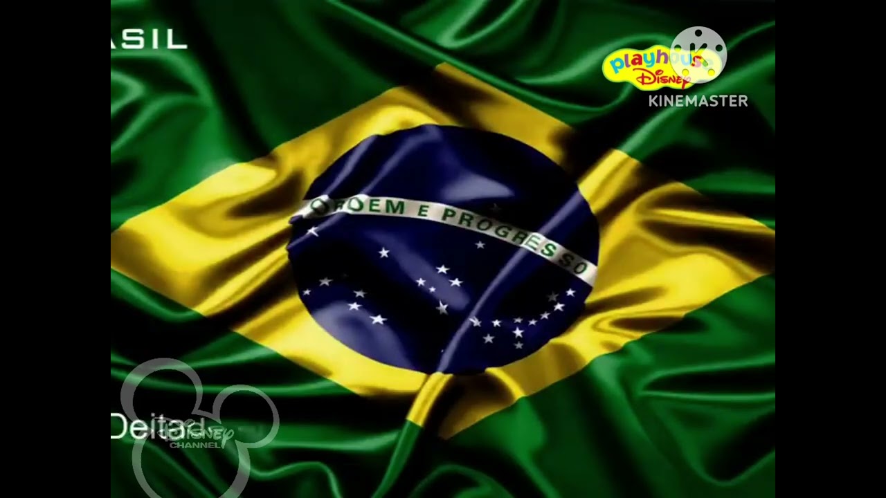 [MONTAGEM Hino Nacional Do Brasil - Oficial passou no Playhouse Disney Romênia 2010