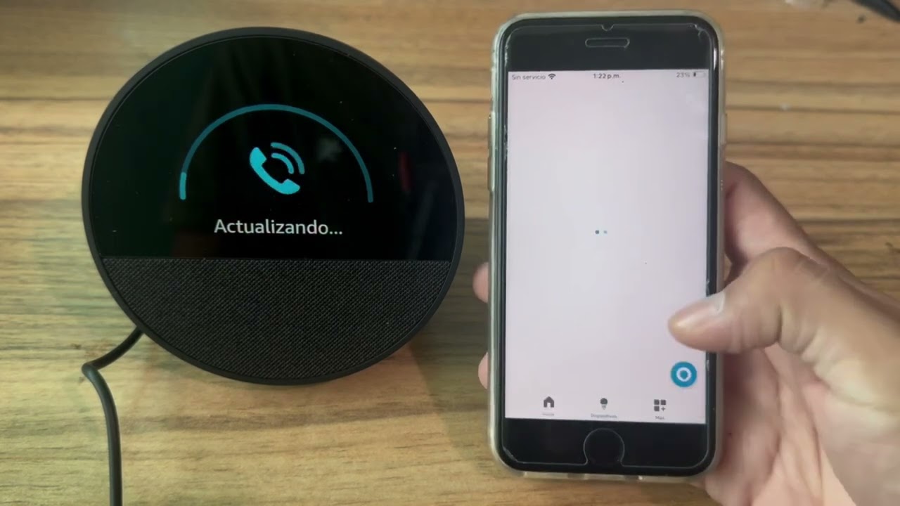 Configurar y Actualizar Amazon Echo Spot