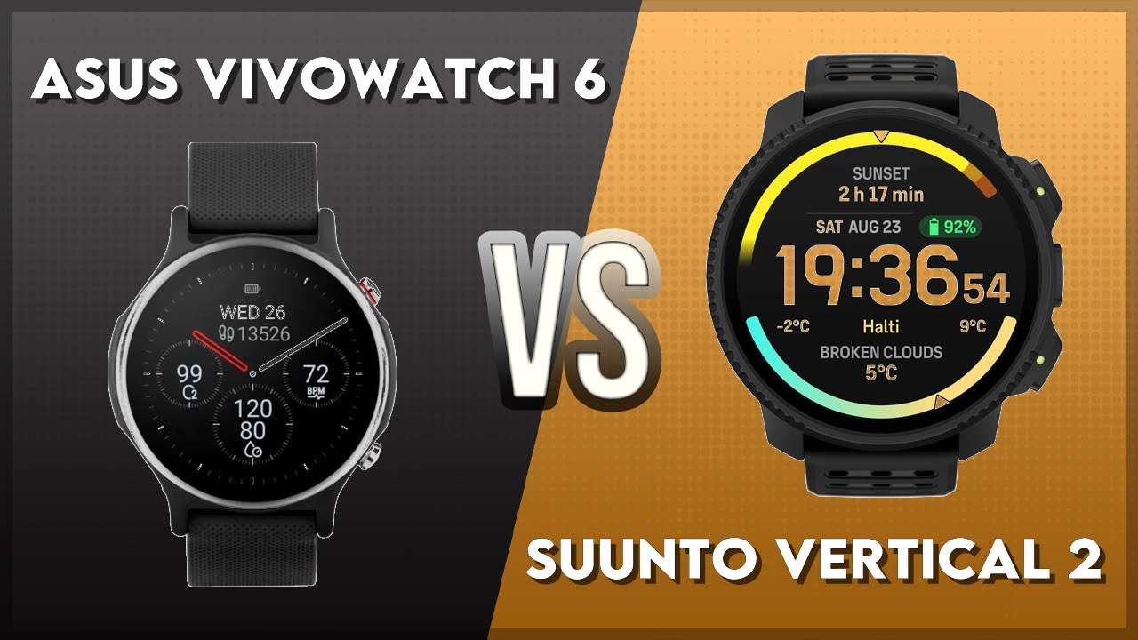 Asus VivoWatch 6 vs Suunto Vertical 2 Comparison