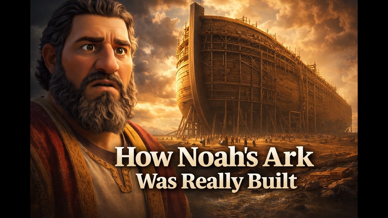 How Noah’s Ark Was Really Built — Every Detail Revealed | Bible Animation Story