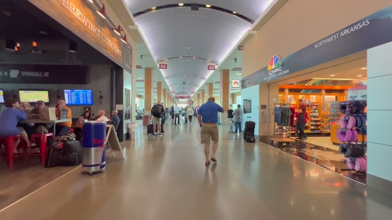 THE XNA AIRPORT in NORTHWEST ARKANSAS (Pre-Renovation)
