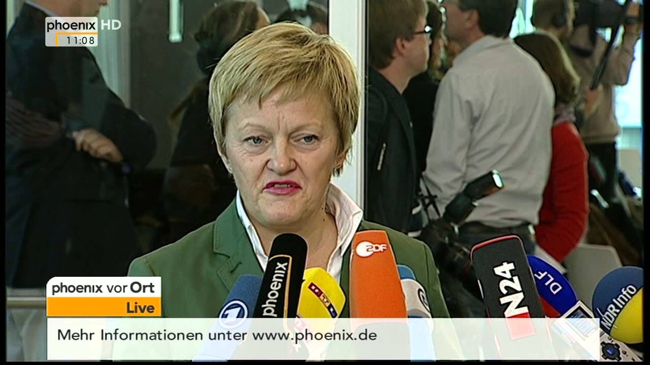BTW 2013: Renate Künast zur Sitzung des Bundesvorstandes am 27.09.2013