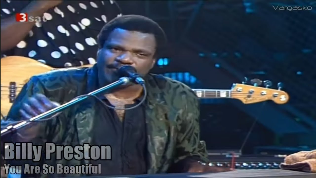 Billy Preston - You Are So Beautiful Live in Germany(Joe Cokcer,Ray Charles)