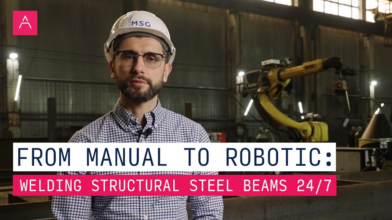 From Manual to Robotic: Welding Structural Steel Beams 24/7 | ABAGY ROBOTIC WELDING