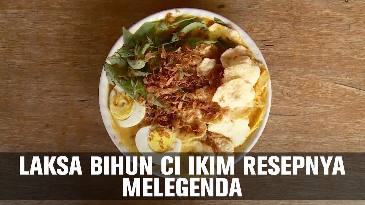 Cara Menikmati Laksa Bihun Ci Ikim Itu Dengan Menyeruput Kuahnya - IPOP