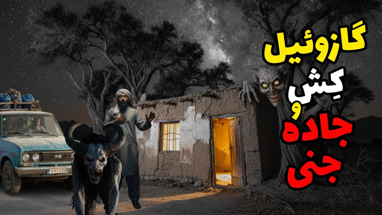 داستان‌ترسناک گازوئیل کش و جاده جنی : ورود اجنه به زندگی و ...