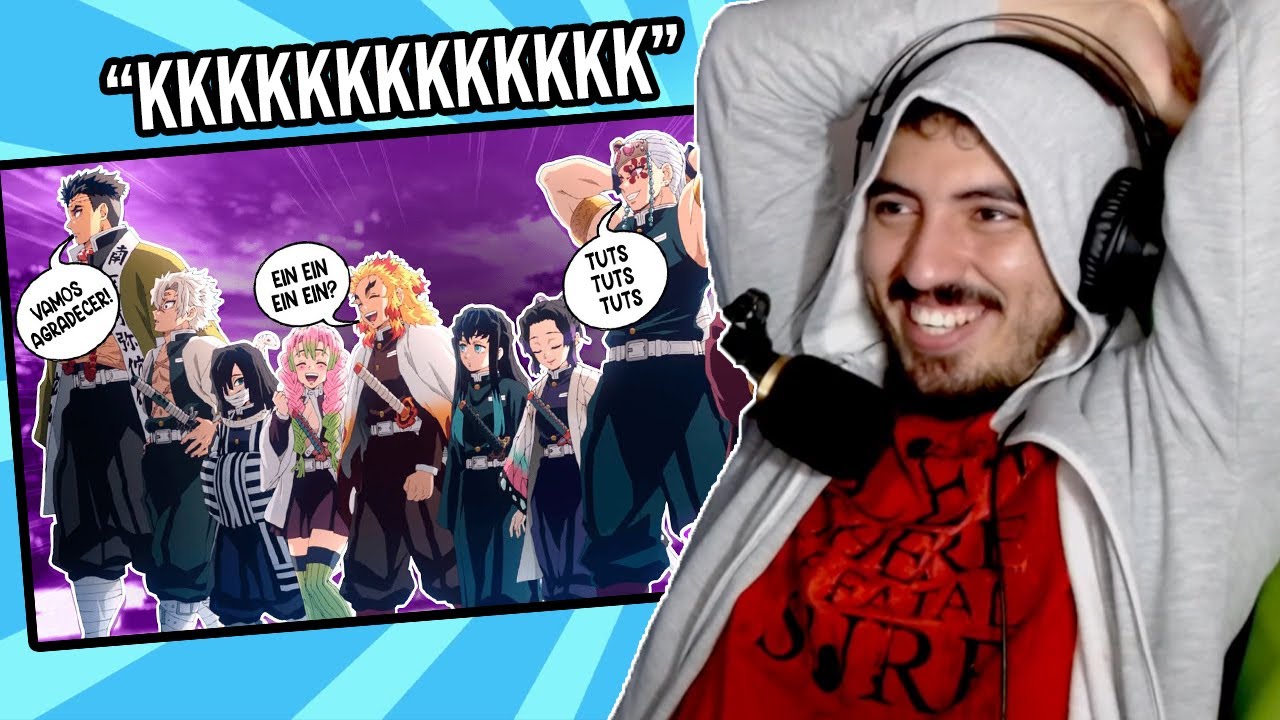 ESSA FAM&Iacute;LIA &Eacute; MUITO UNIDA - KIMETSU NO YAIBA (PAR&Oacute;DIA) - VOICE MAKERS | Leozin React